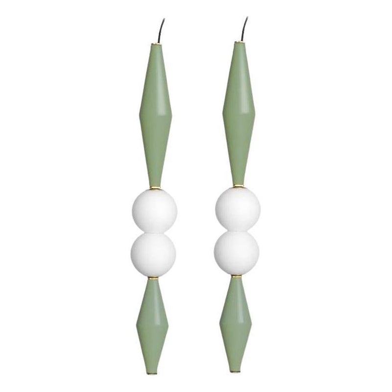 Pair of Gamma E Lamps by Mason Editions