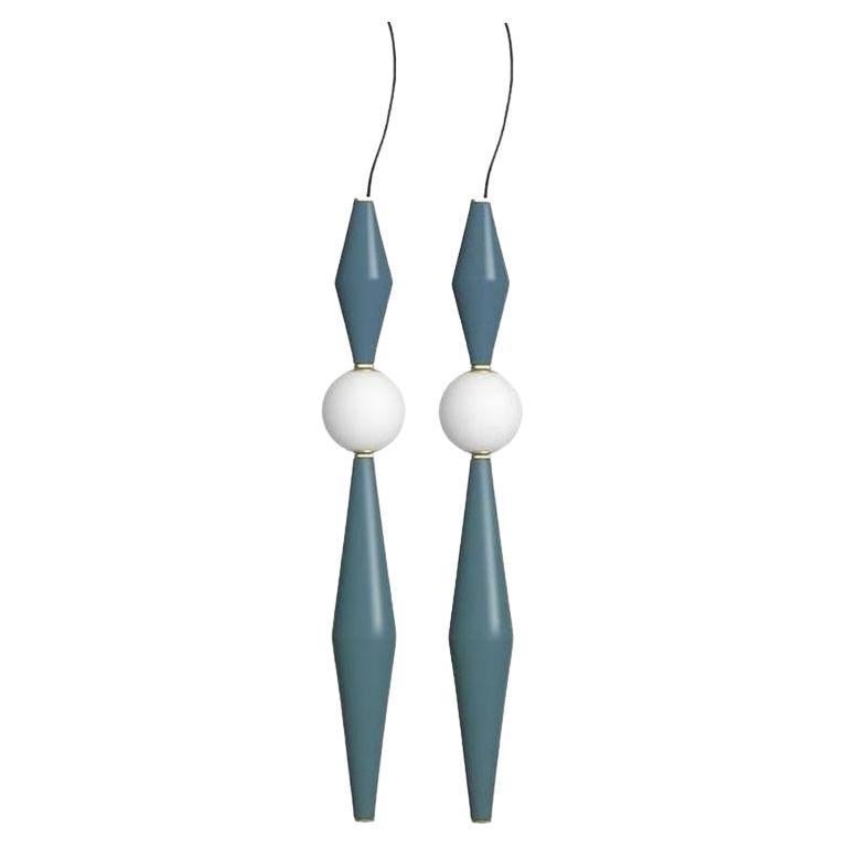 Pair of Gamma F Lamps by Mason Editions