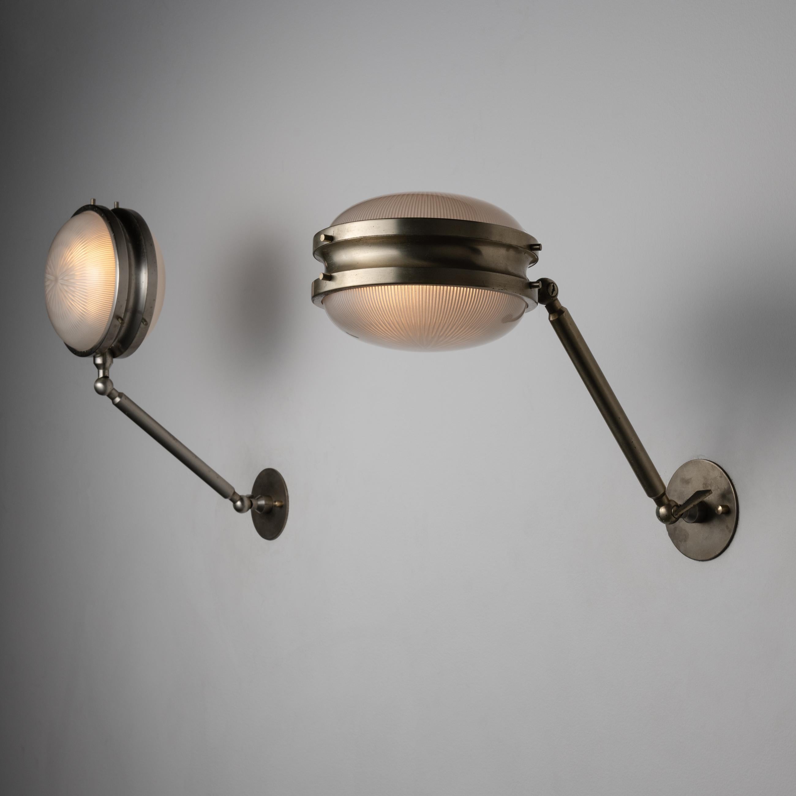 Mid-Century Modern Pair of “Gamma” Sconces by Sergio Mazza for Artemide