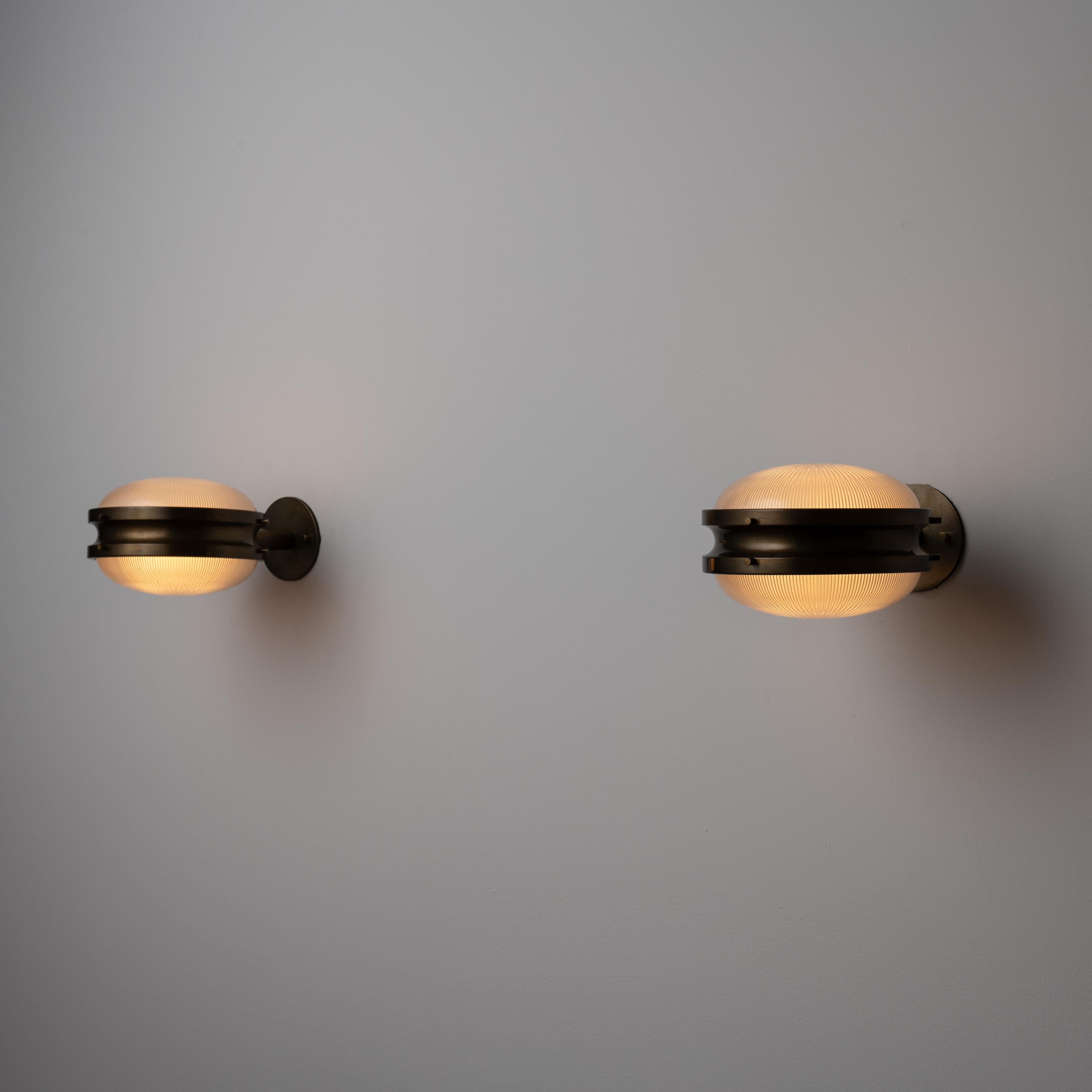 Mid-Century Modern Pair of 'Gamma' Sconces by Sergio Mazza for Artemide 