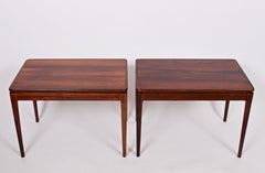 Pair of Ganddal Møbelfabrik Rosewood End Tables, circa 1960