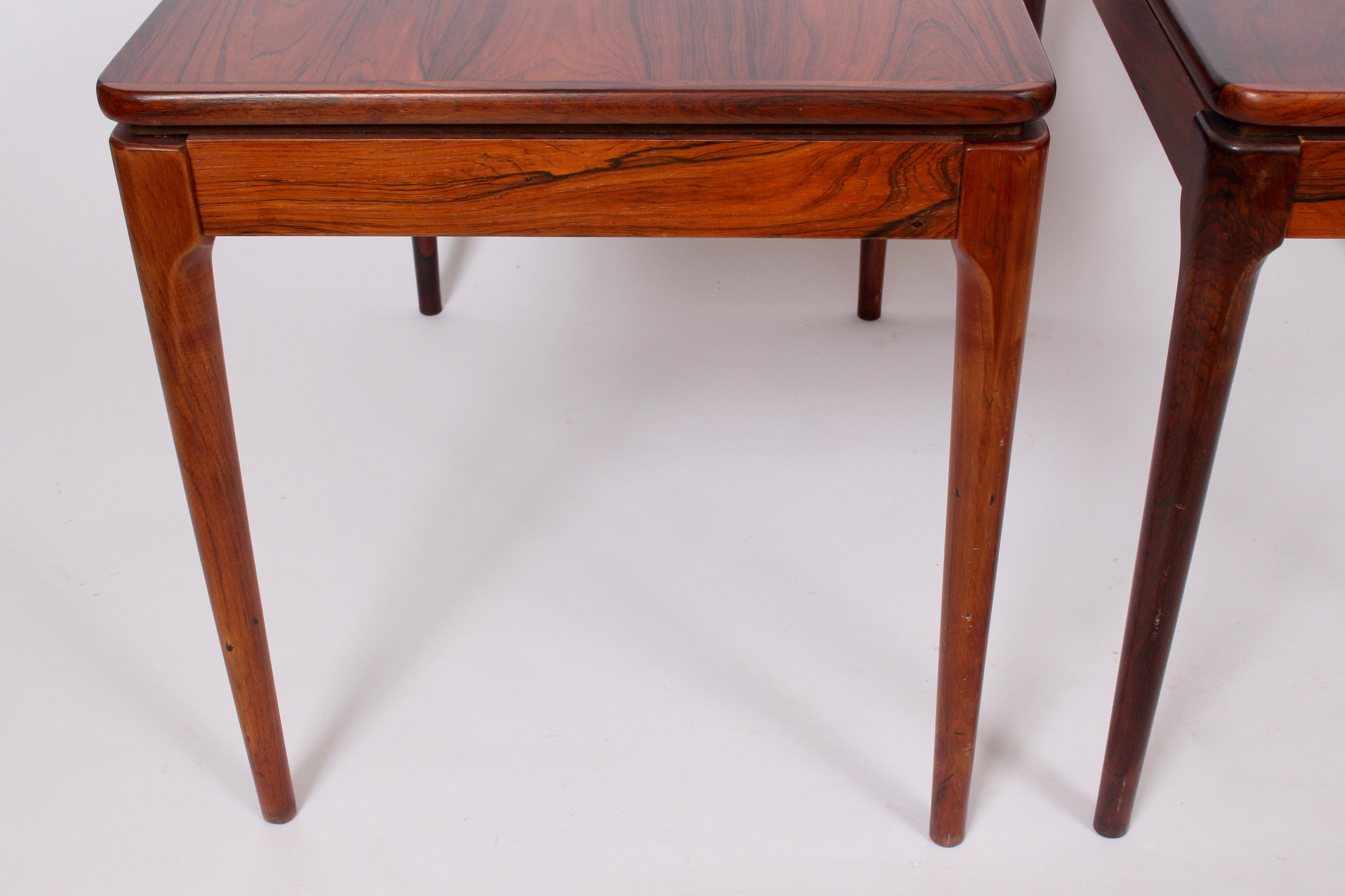 20th Century Pair of Ganddal Møbelfabrik Rosewood End Tables, circa 1960