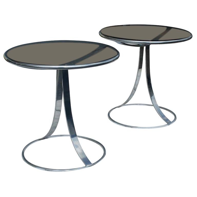 1 Gardner Leaver For Steelcase Stainless Side Tables