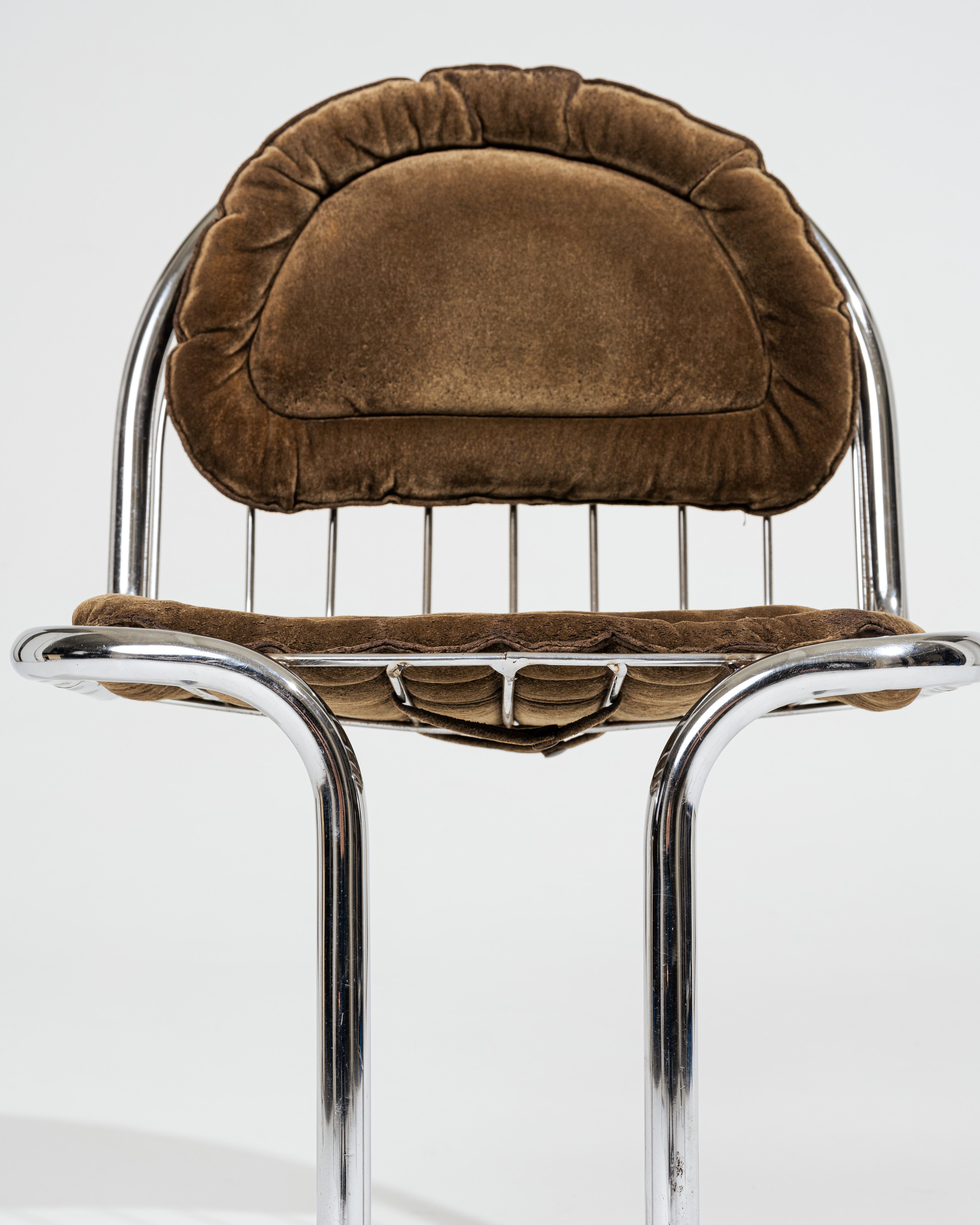 Pair of Gastone Rinaldi chairs, 1970s For Sale 8