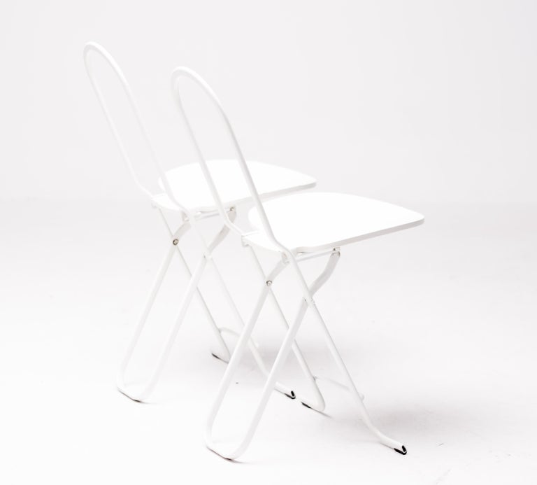 Pair Of Gastone Rinaldi Dafne Folding Chairs