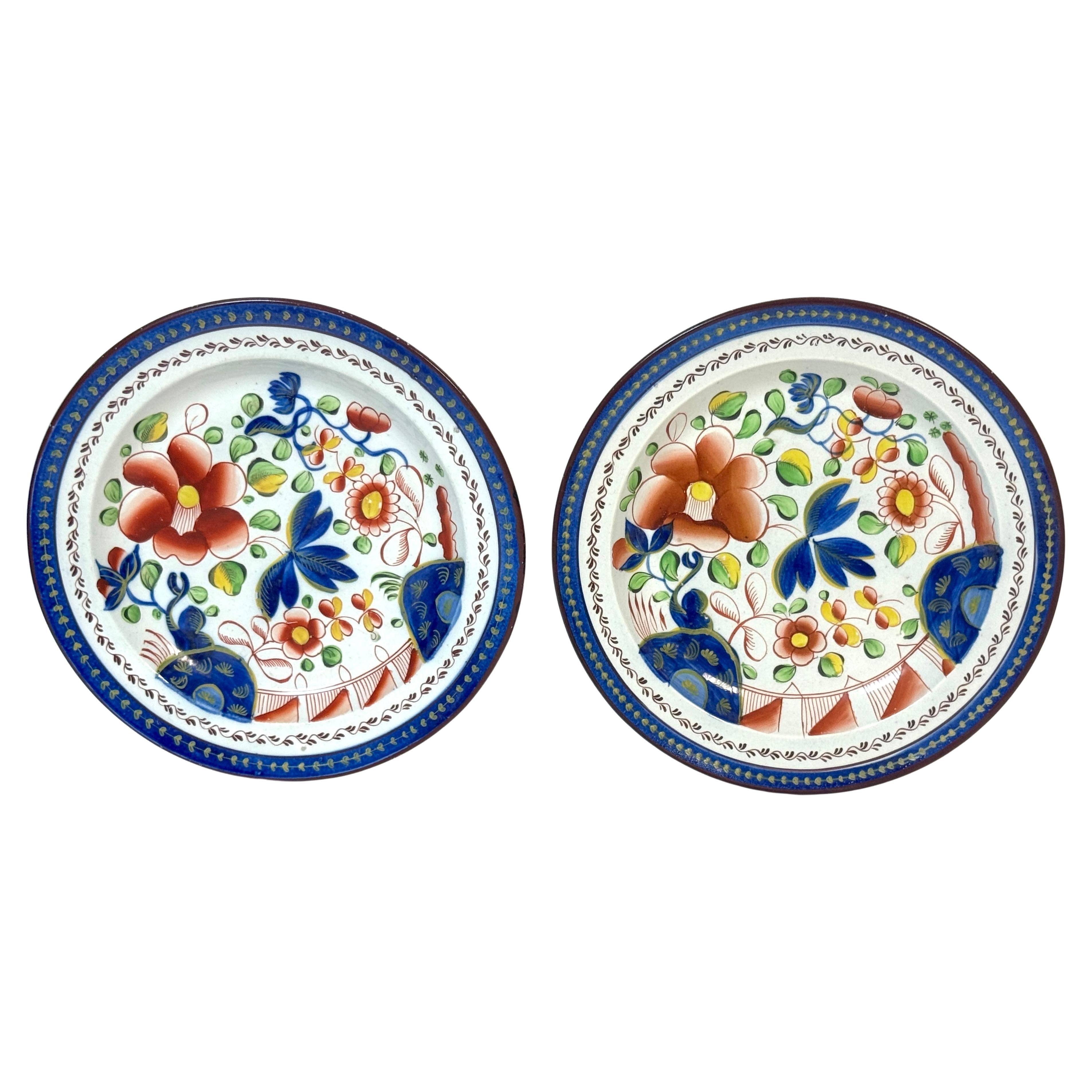 Pareja de holandeses llamativos  Platos con diseño 'Rosa sencilla