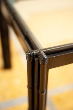 Pair Of “Gazebo” Model Coffee Tables – Giorgetti – Italy – 1970s