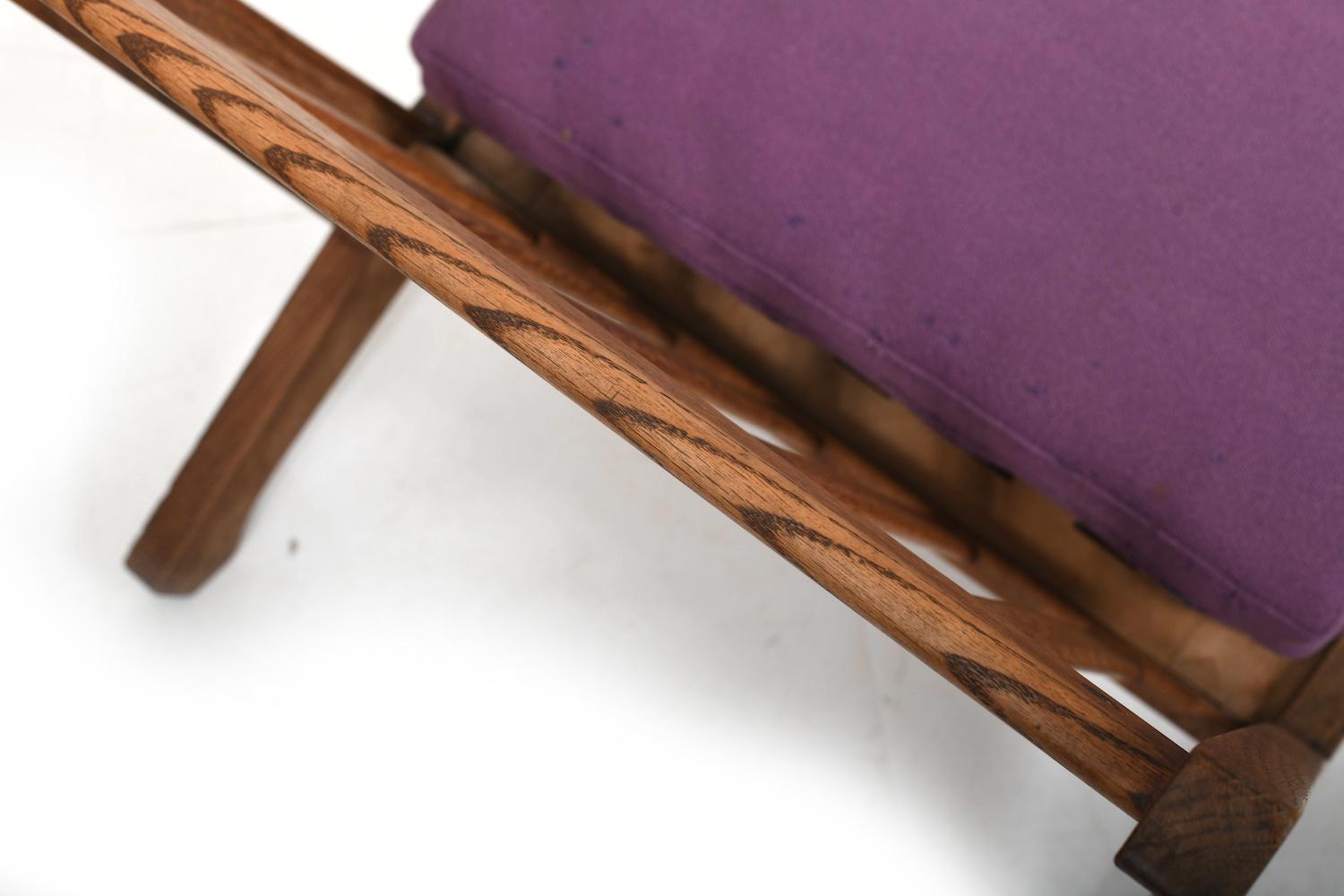Coppia di poltrone GE-375 in Oak di Hans J. Wegner in vendita 3