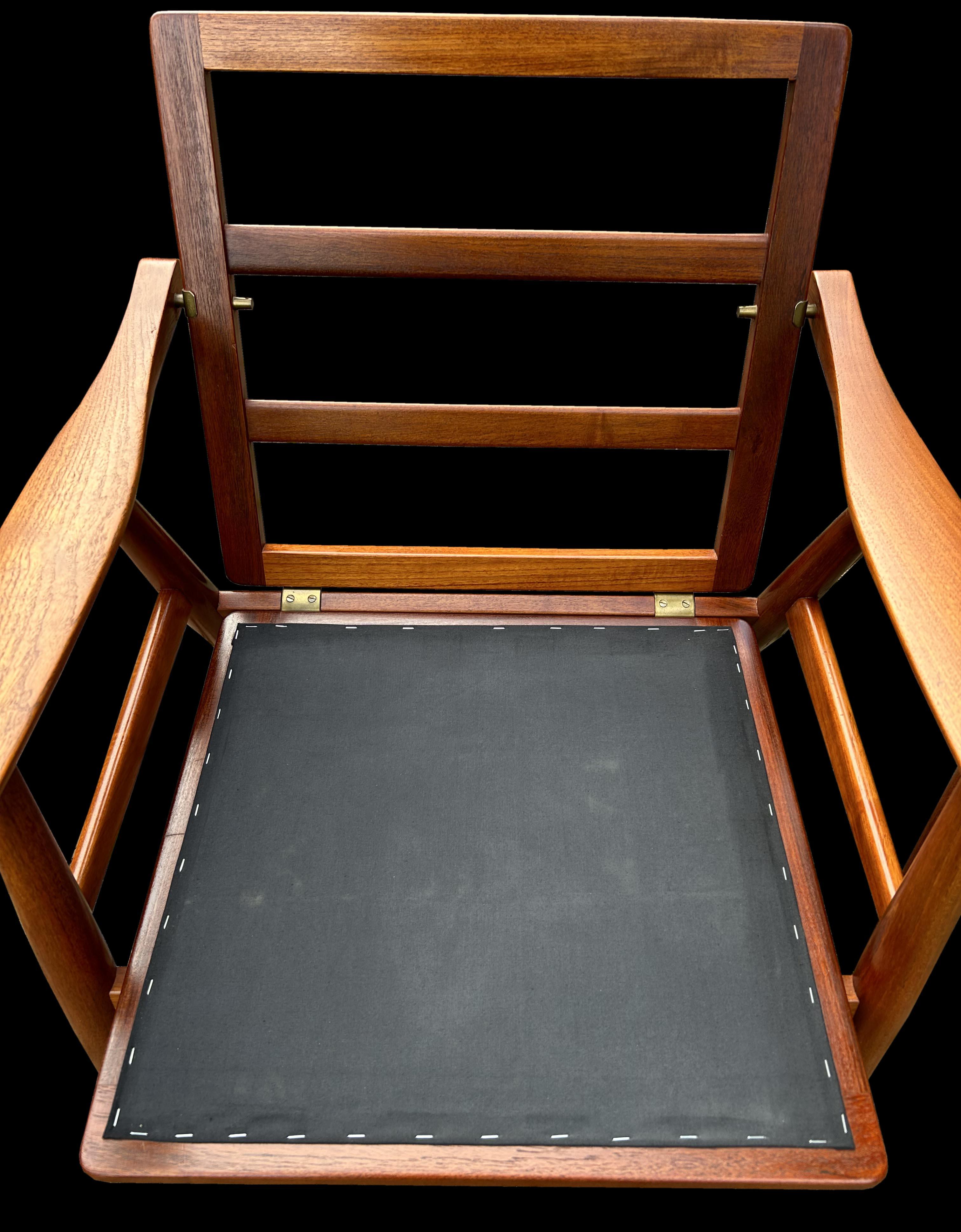 20ième siècle Paire de chaises Ge270 de Hans Wegner pour Getama en vente