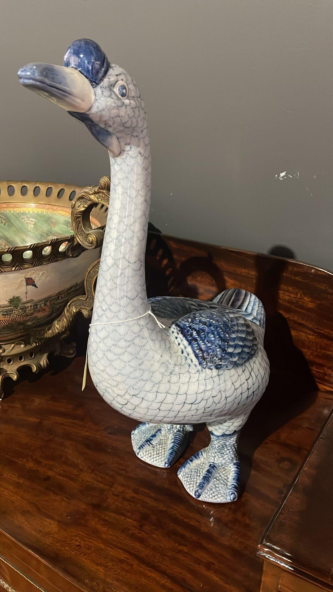 PAIR OF GEESE  On Chinese Ceramics, end 19th Century/beginning 20th For Sale 2