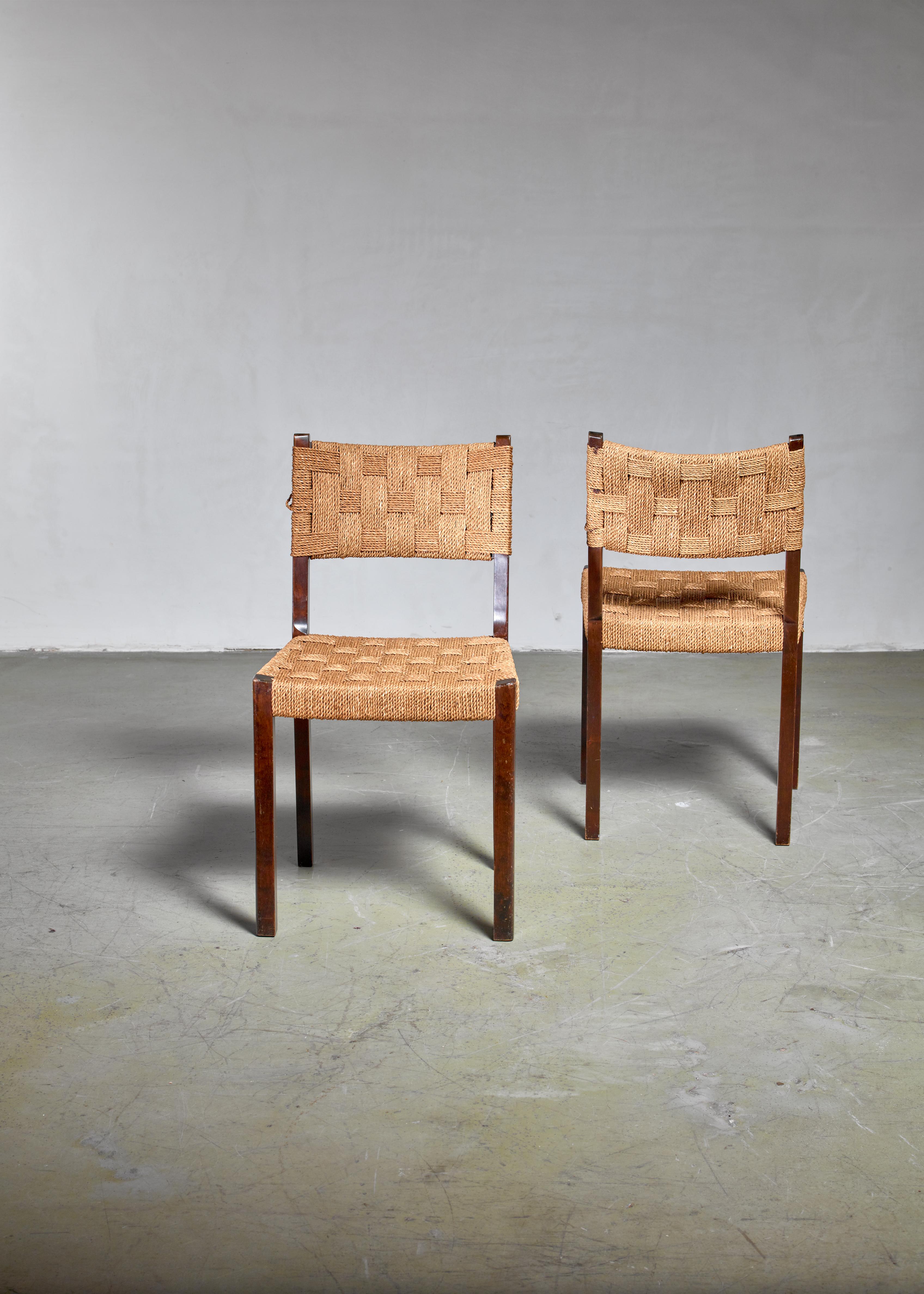 Swedish Pair of Gemla Chairs, Sweden, 1930s