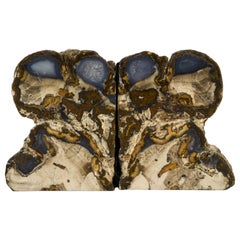 Pair of Geode Bookends