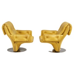 Pair of Geoffrey Harcourt Artifort Chairs, 1960