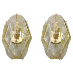 Pair of Geometric Sconces