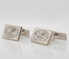 Pair of Georg Jensen Sterling Silver Cufflinks No. 59A