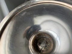 Pair of Georg Jensen Sterling Silver Grape Candlesticks No. 263 A