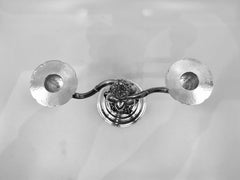 Pair of Georg Jensen Two-Light Candelabra #244
