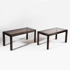 Pair of George Ciancimino Low Tables, 20th Century