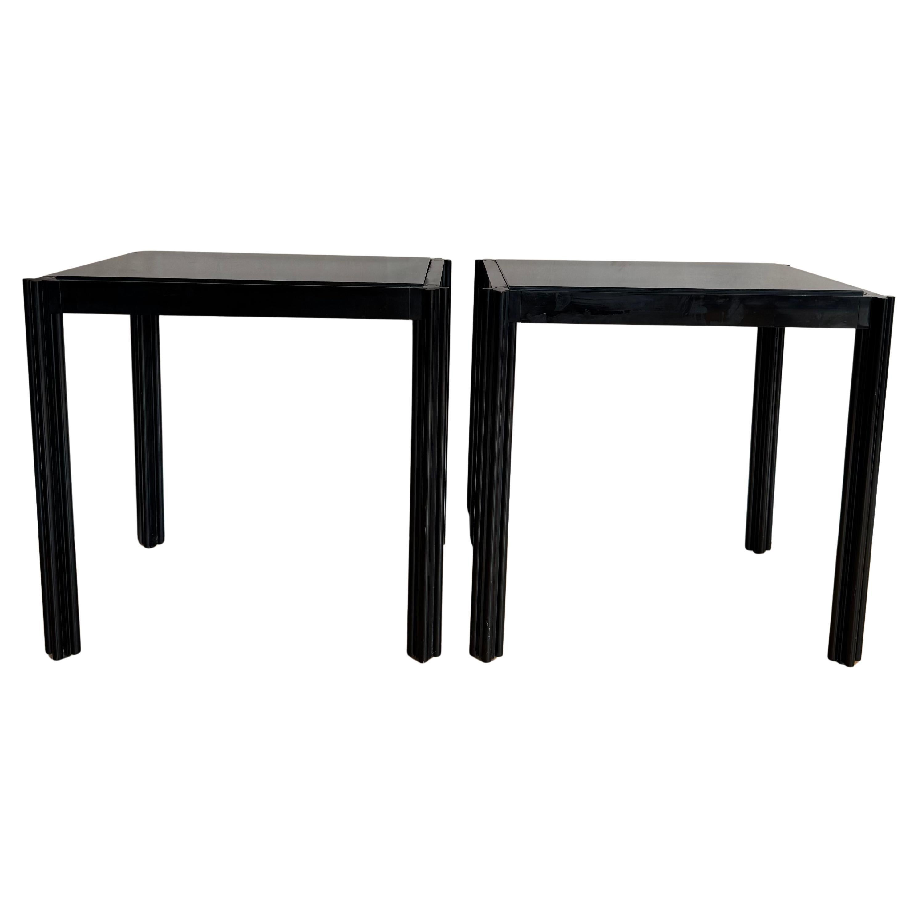 Pair of George Ciancimino side tables