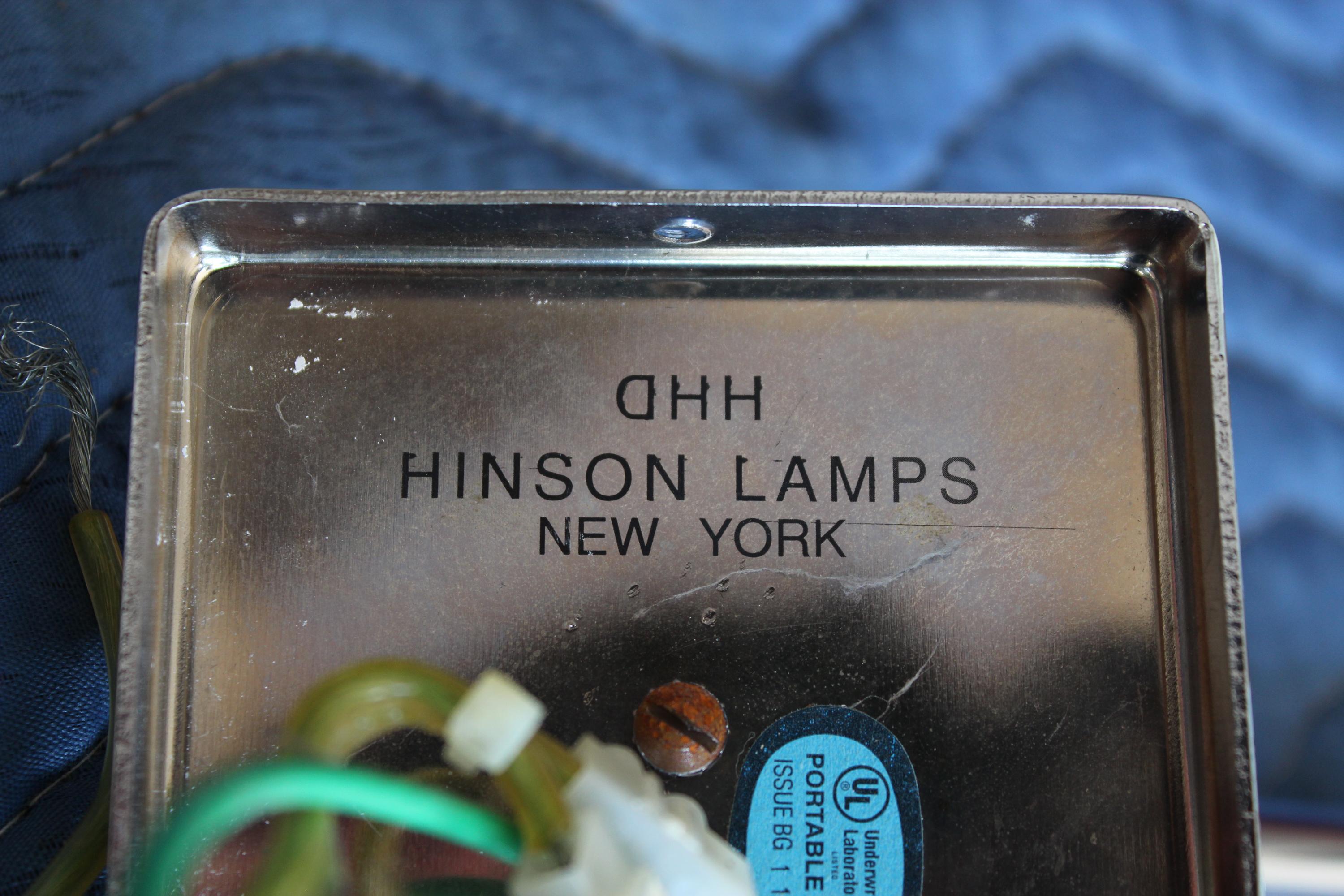 Pair of George Hansen Swing Arm Wall Lights in Polished Nickel Plate for Hinson 13