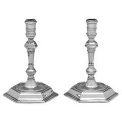 Sterling Silver Candle Holders