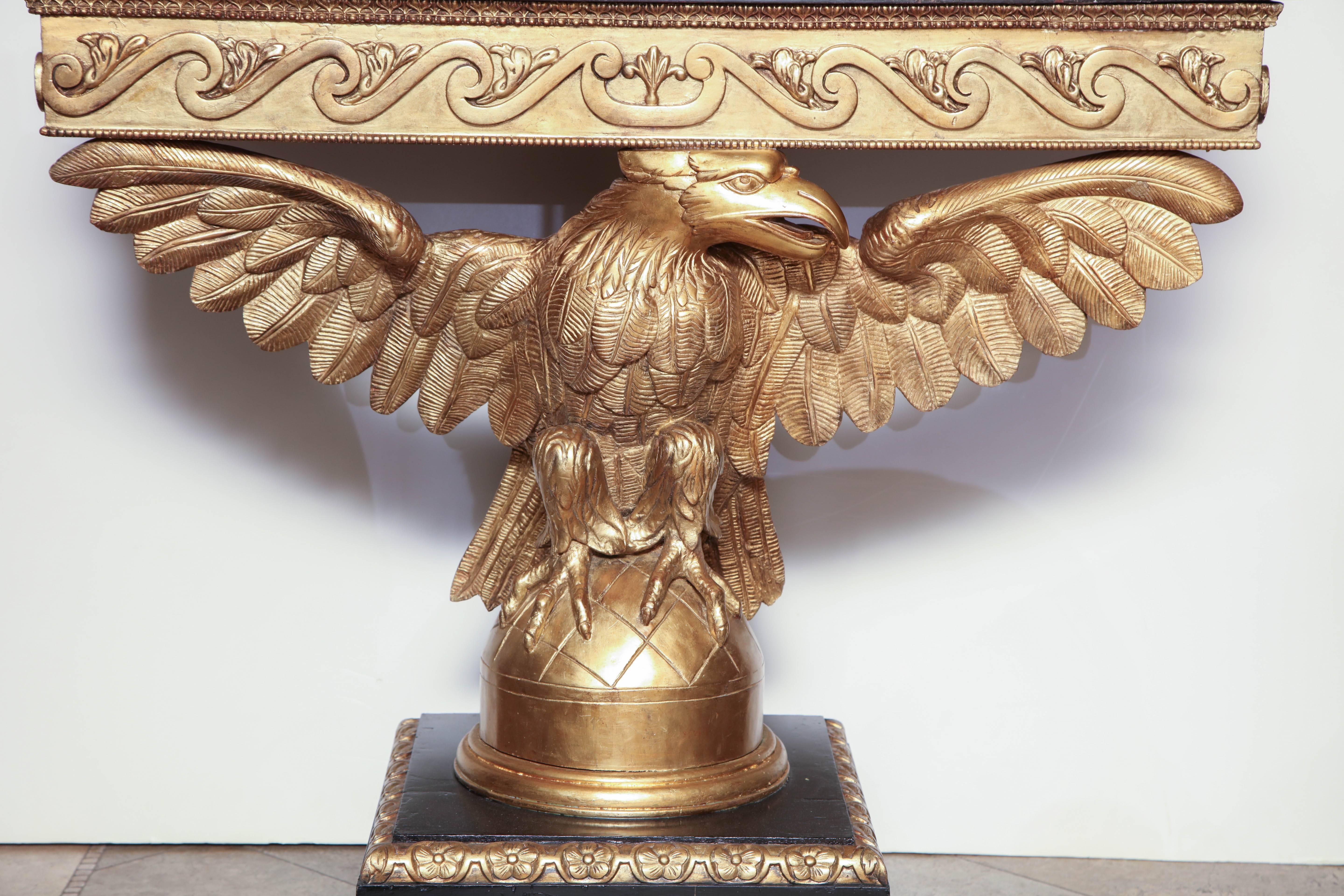 Pair of George II Carved Eagle Consoles 2
