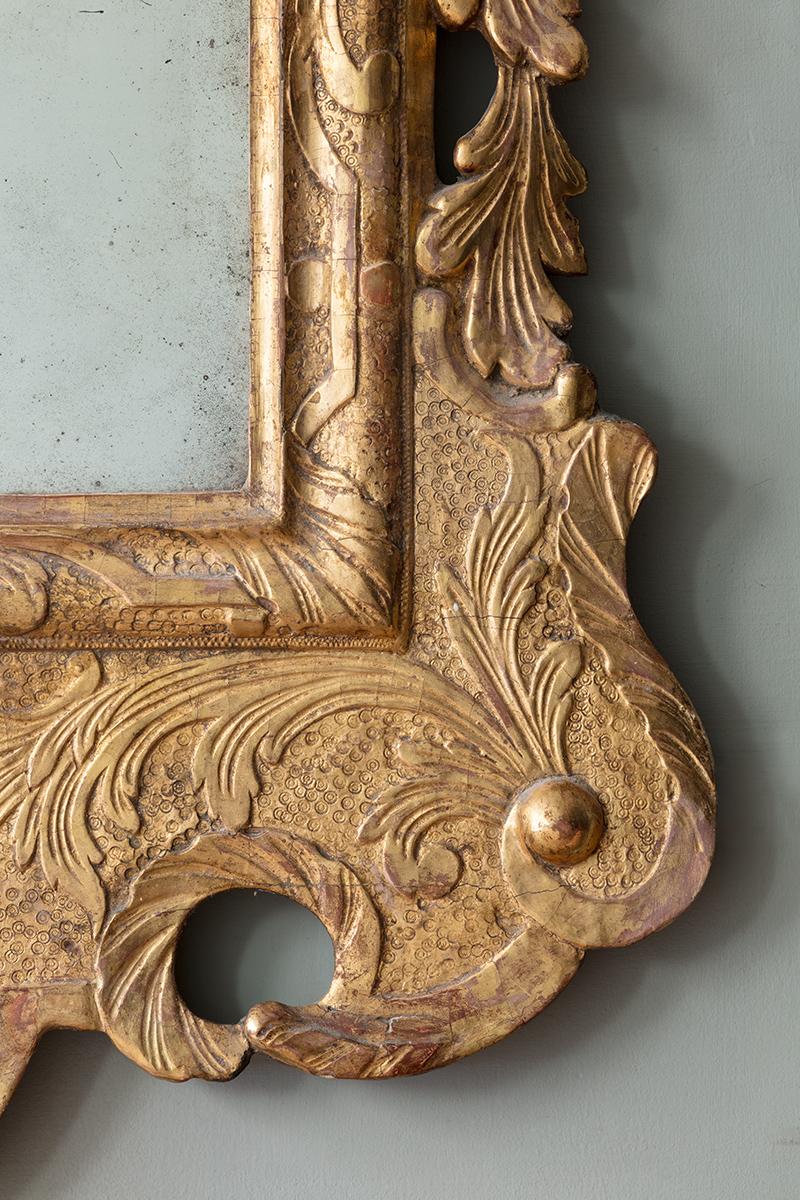 18th Century Pair of George II Giltwood Pier Mirrors, from collection of Walter P. Chrysler For Sale
