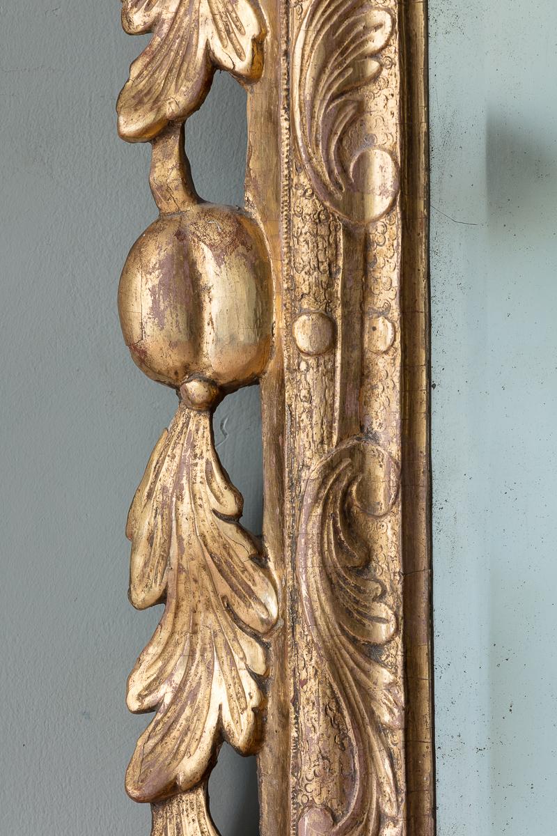 Pair of George II Giltwood Pier Mirrors, from collection of Walter P. Chrysler For Sale 2