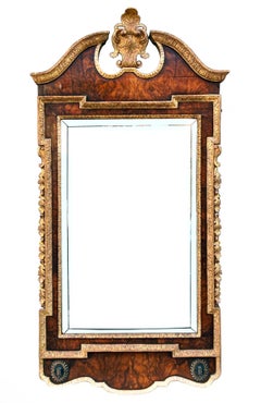 Pair of George II Giltwood Tablet Mirrors, circa 1735