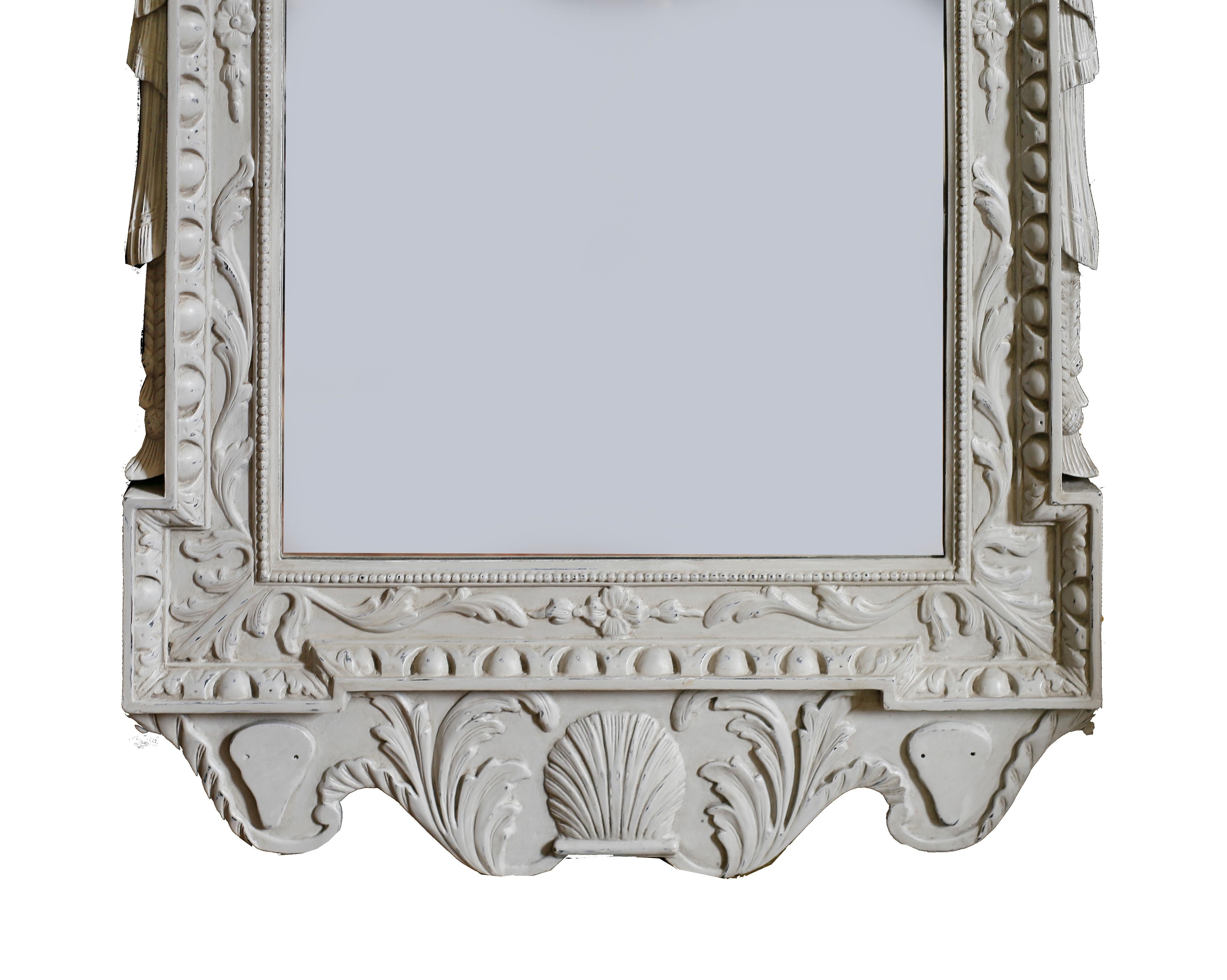 English Pair of George II Tablet Mirrors in the Manner of Kent