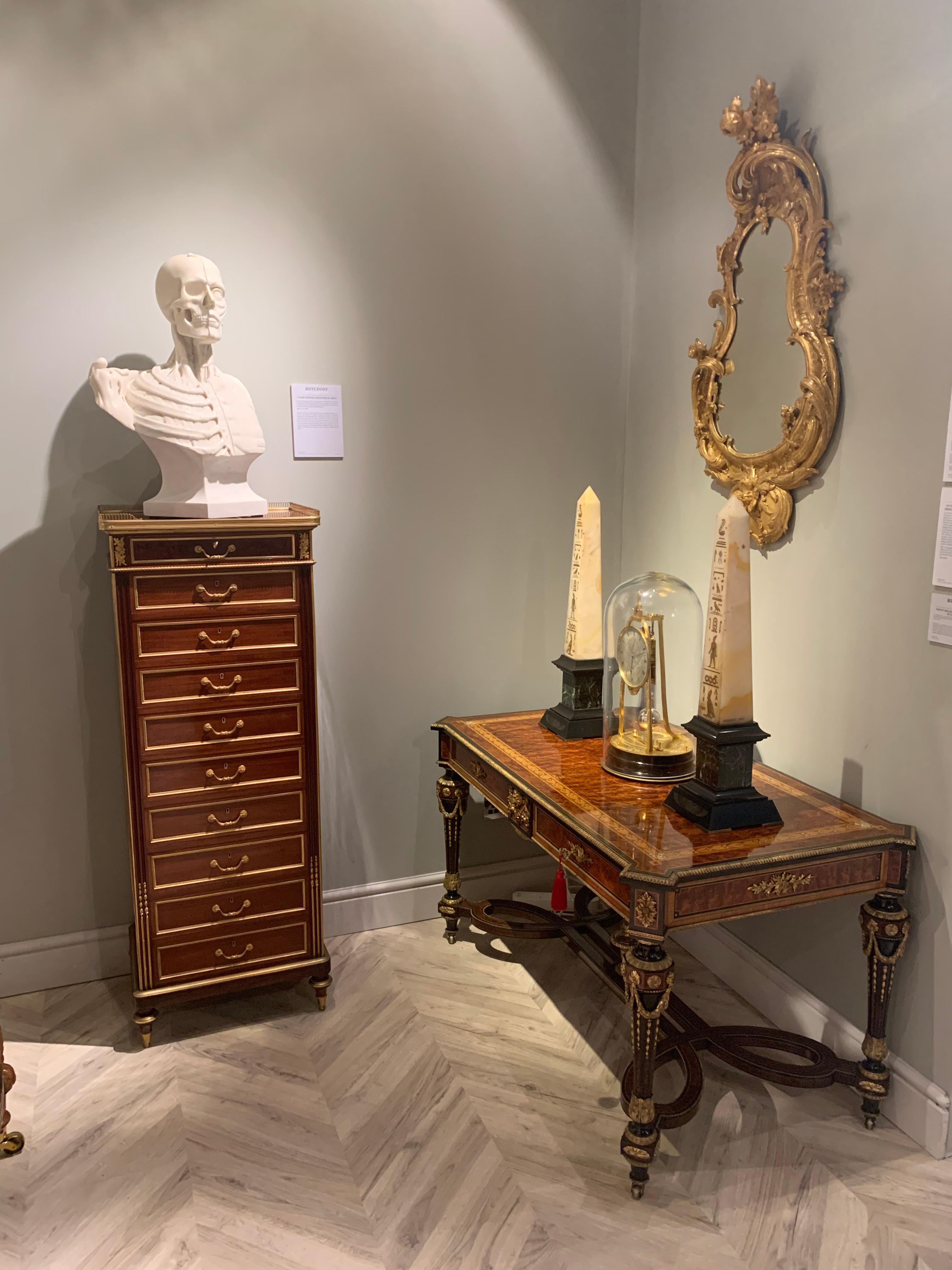 19th Century Pair of George II Style Carved Giltwood Mirrors For Sale