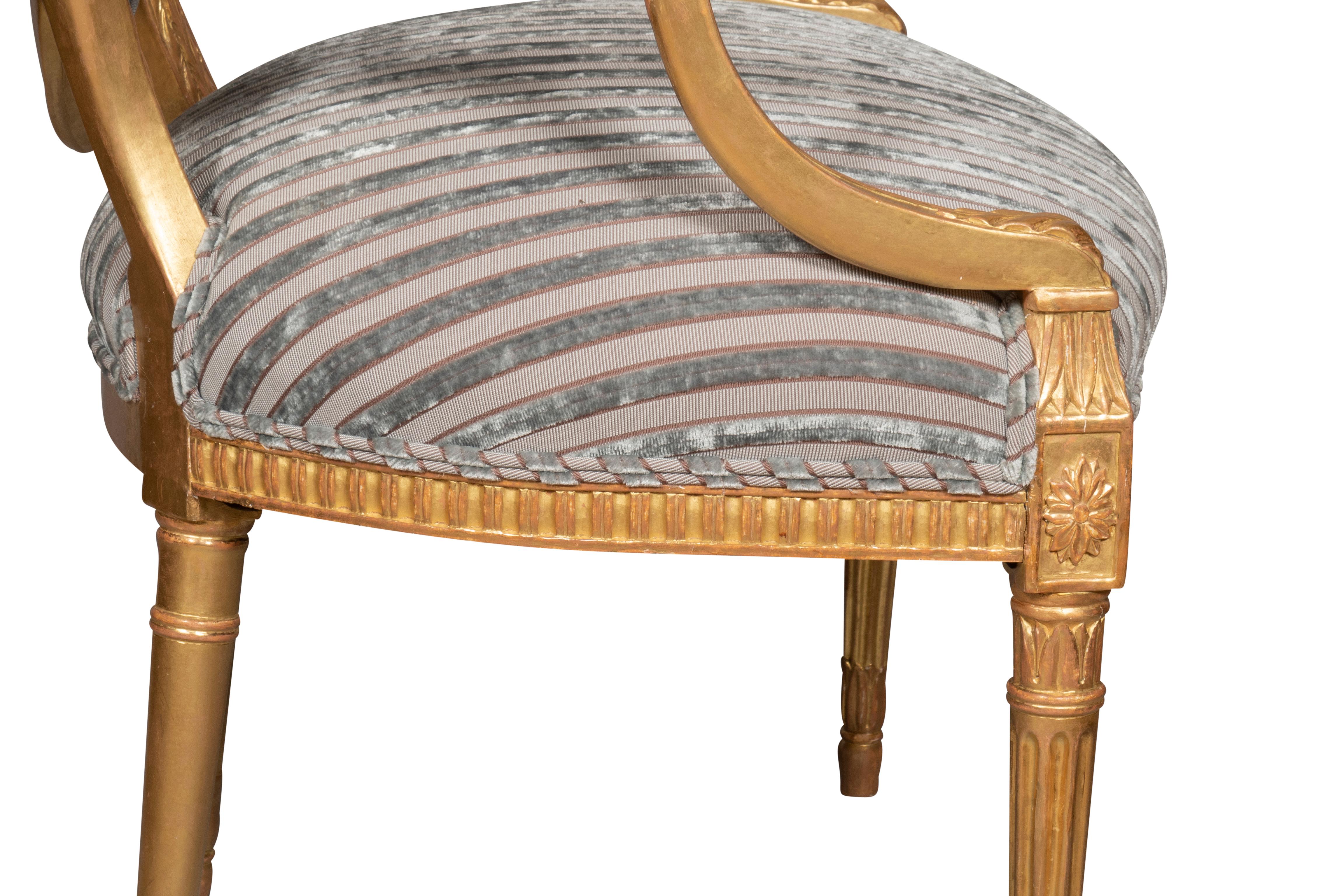 Paar Sessel aus Giltwood von George III im Angebot 8