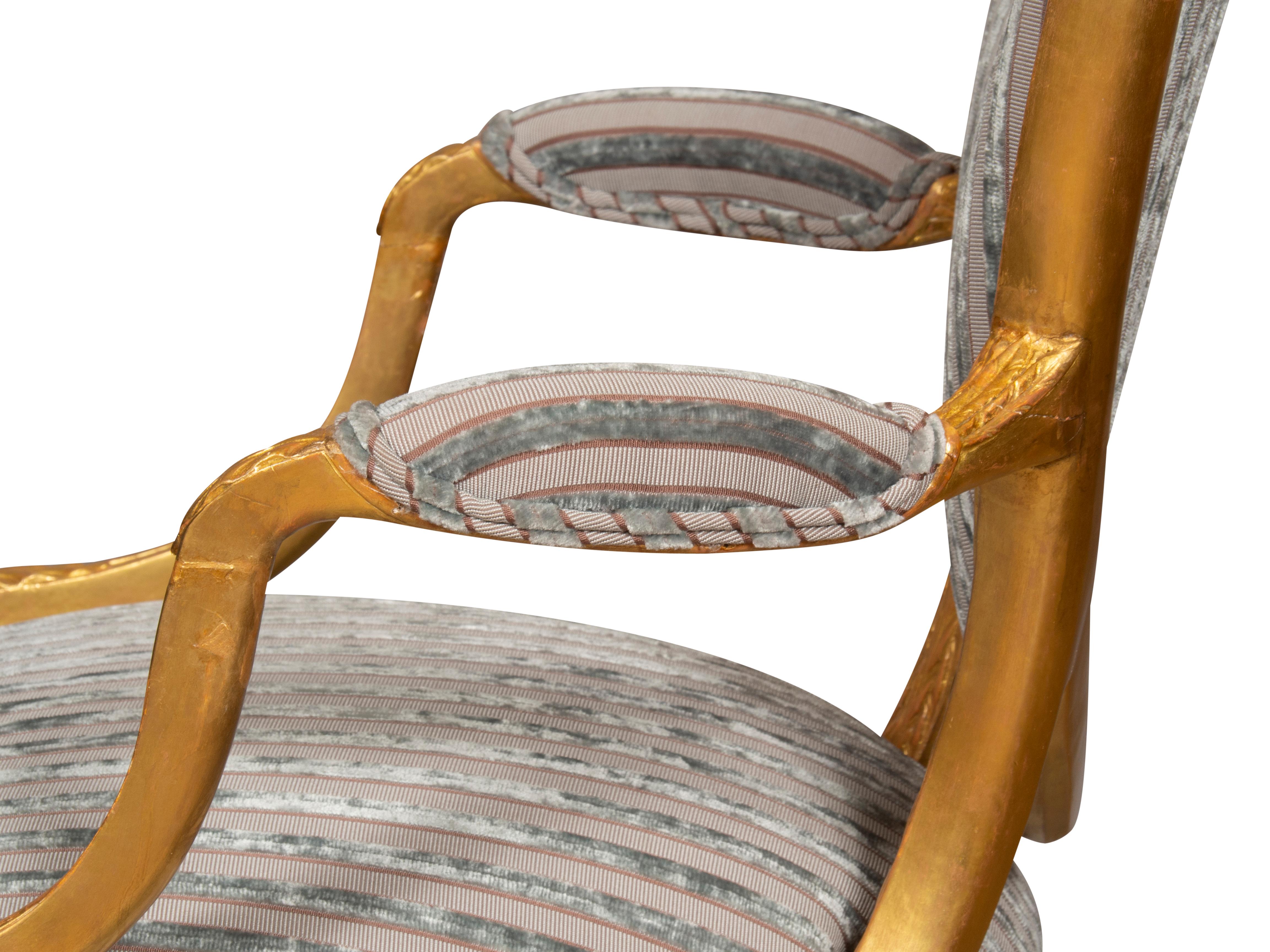Paar Sessel aus Giltwood von George III im Angebot 12