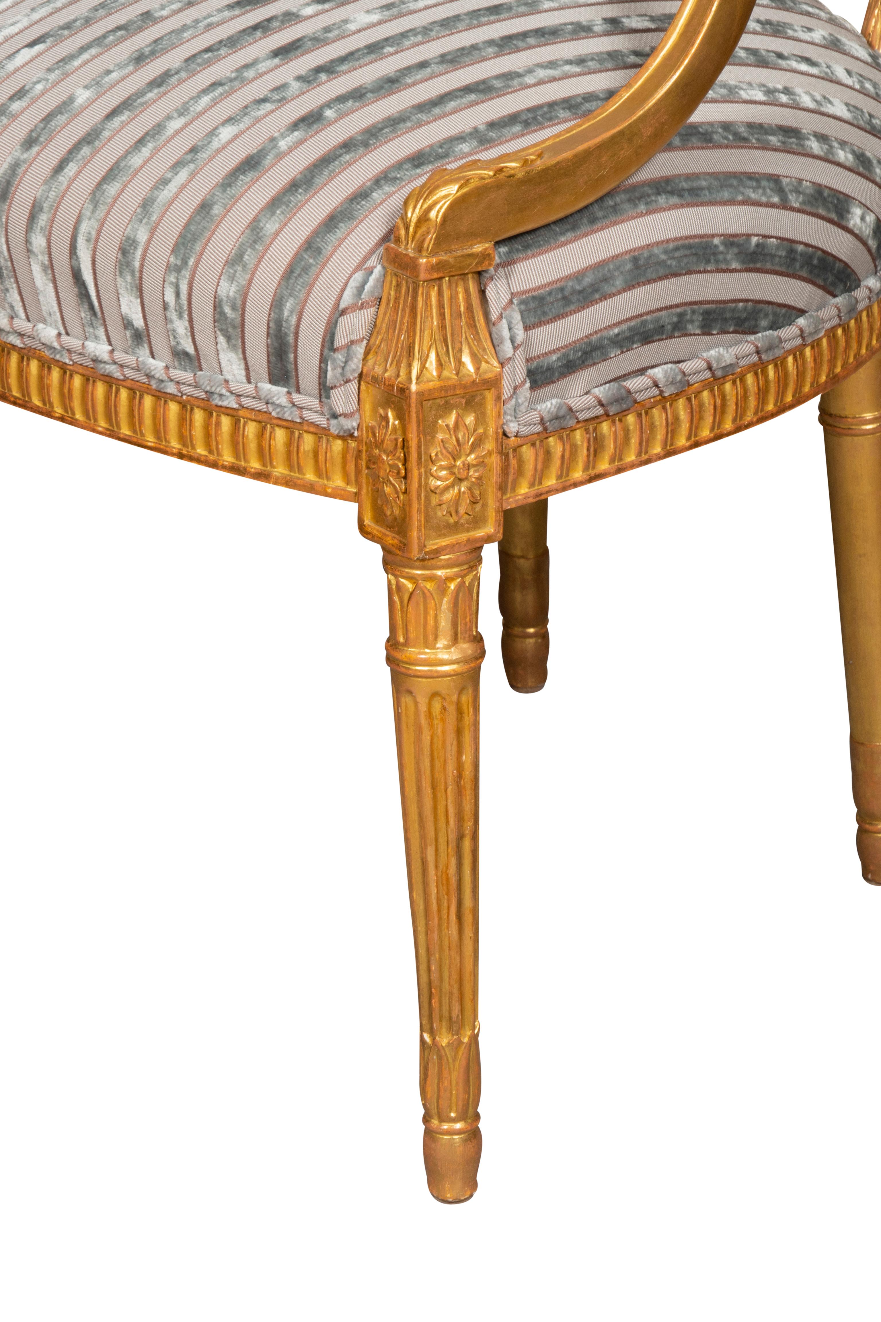 Paar Sessel aus Giltwood von George III im Angebot 13