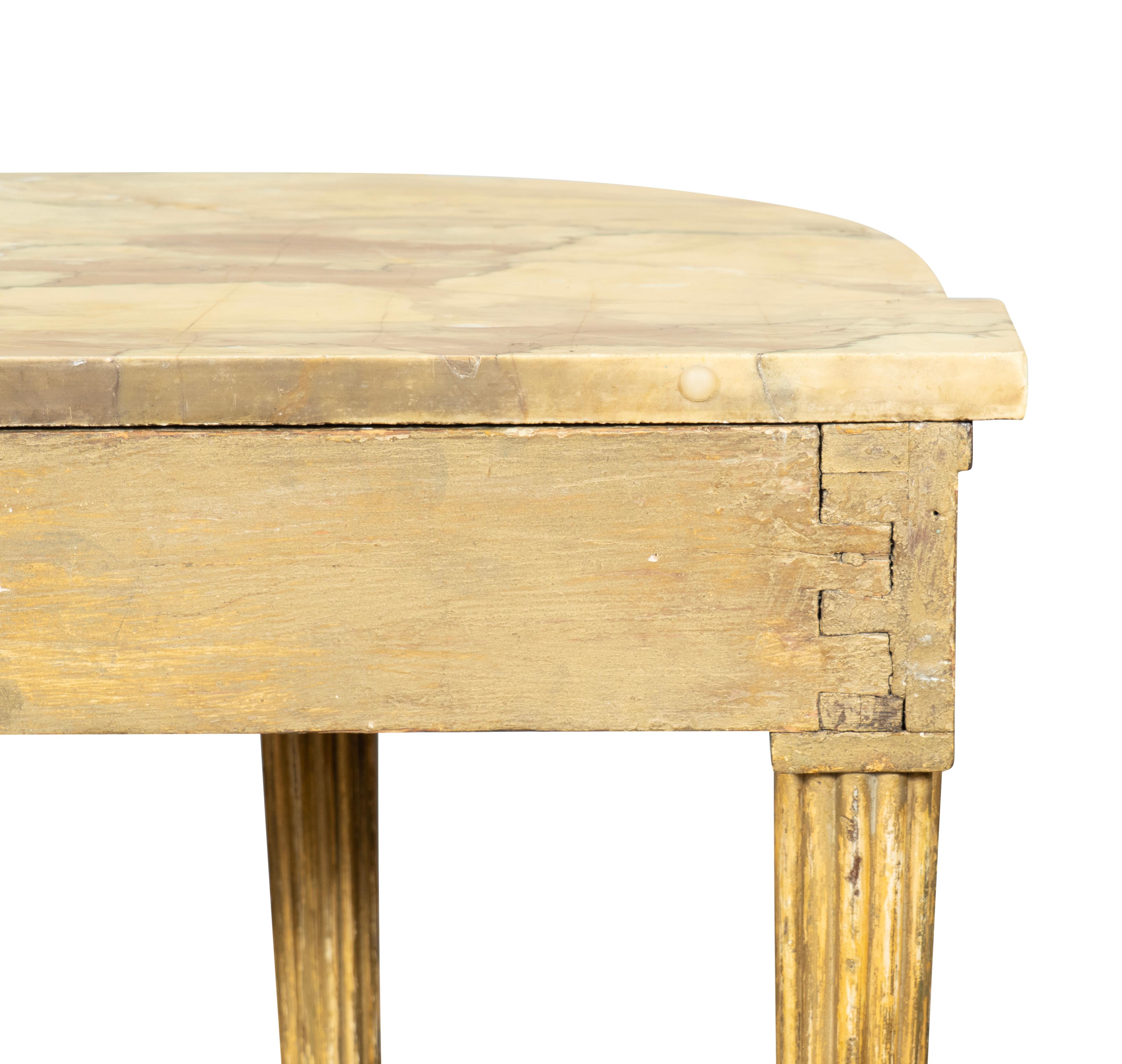 Pair Of George III Giltwood Console Tables For Sale 14