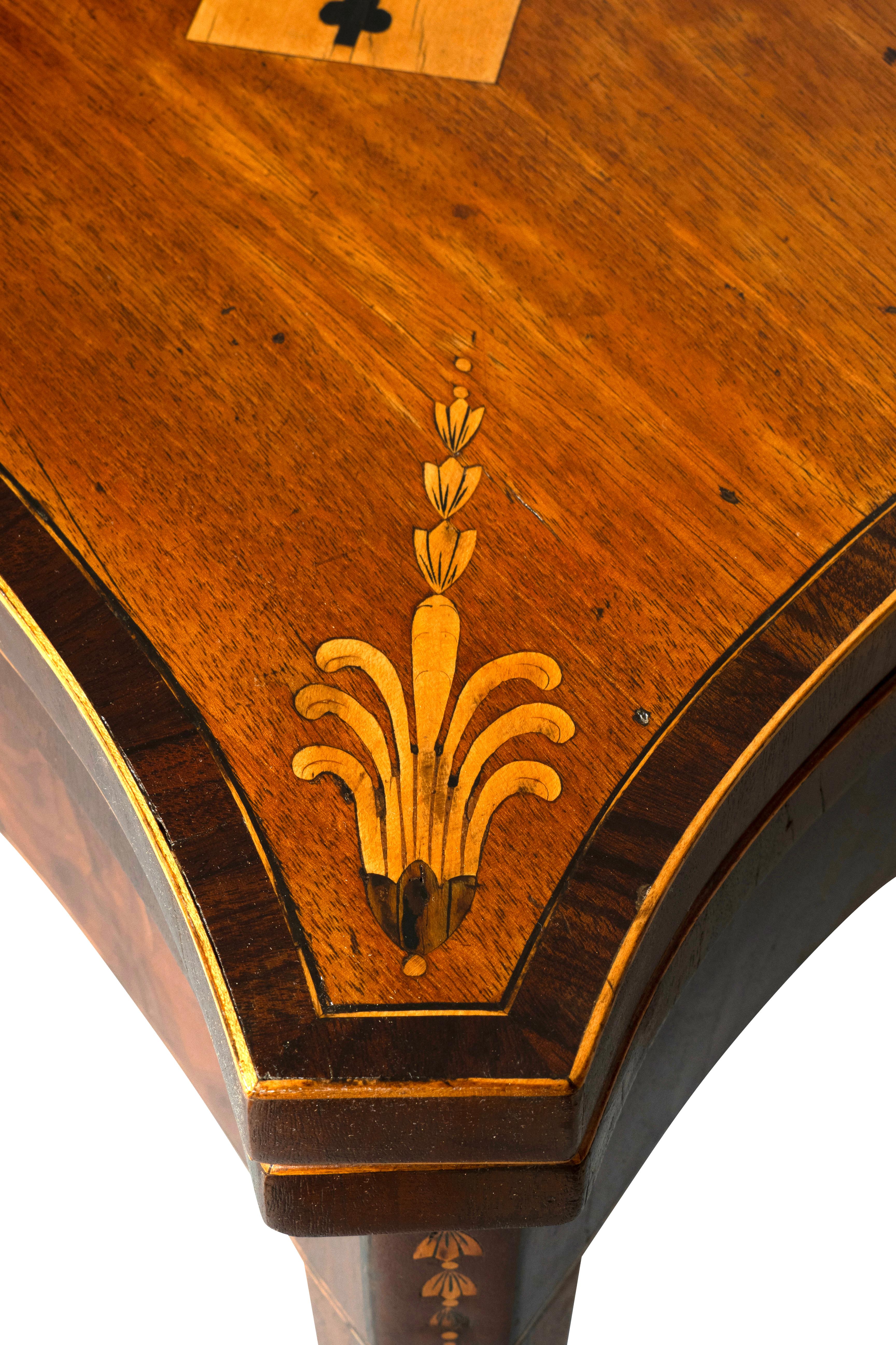 Coppia di tavoli da gioco in mogano di Giorgio III in vendita 8