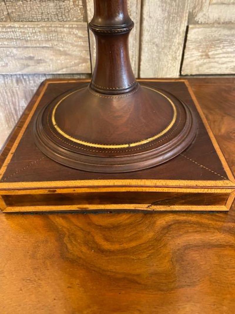 Pair of George III Mahogany Urn Form Knife Boxes 3