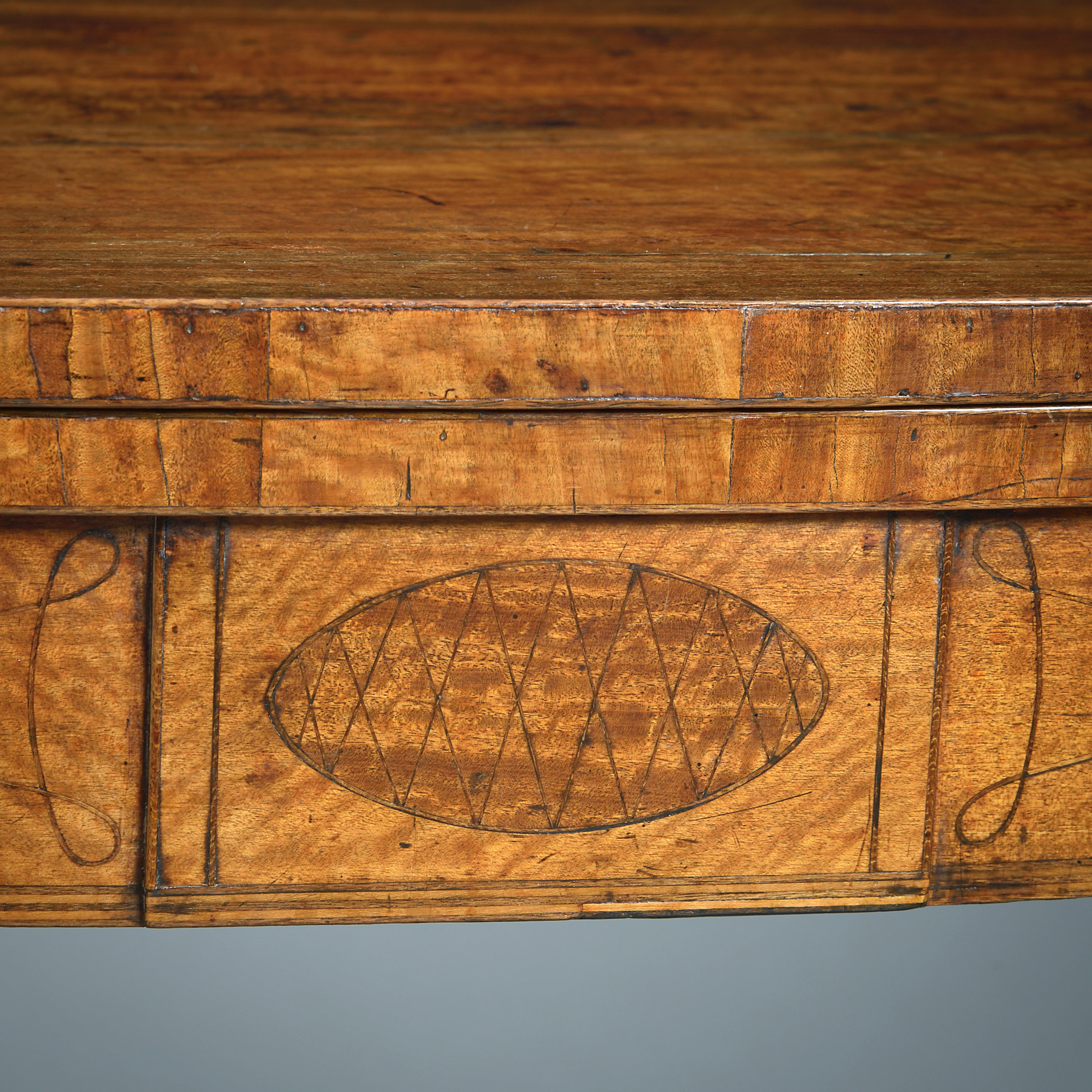 Pair of George III Satinwood Card-Tables 3