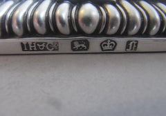 Coppia di bastoni da toilette di Giorgio III realizzati da J. Hoyland & Company, Sheffield, 1774