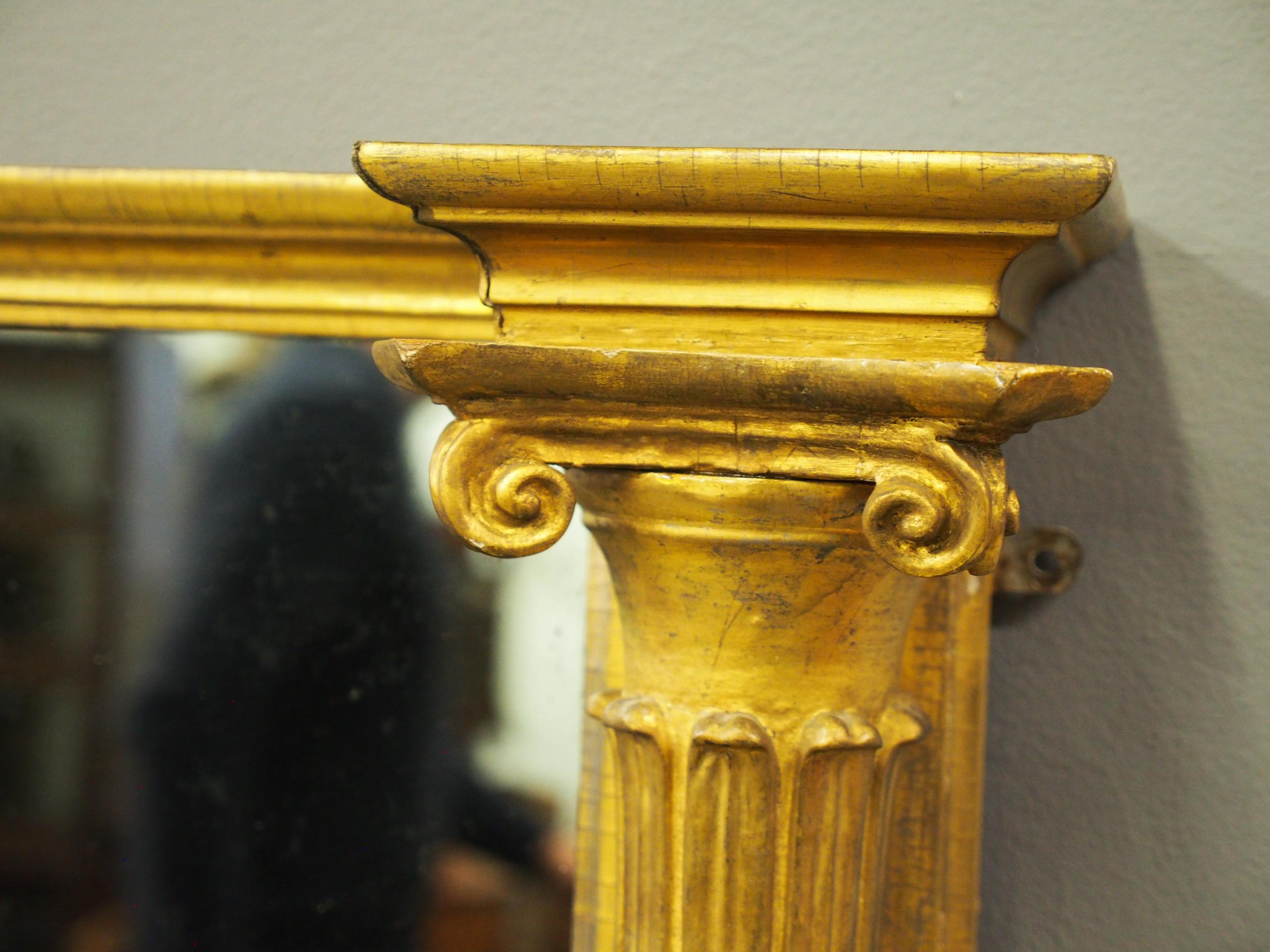 Pair of George IV Carved and Gilded Pier Mirrors 9