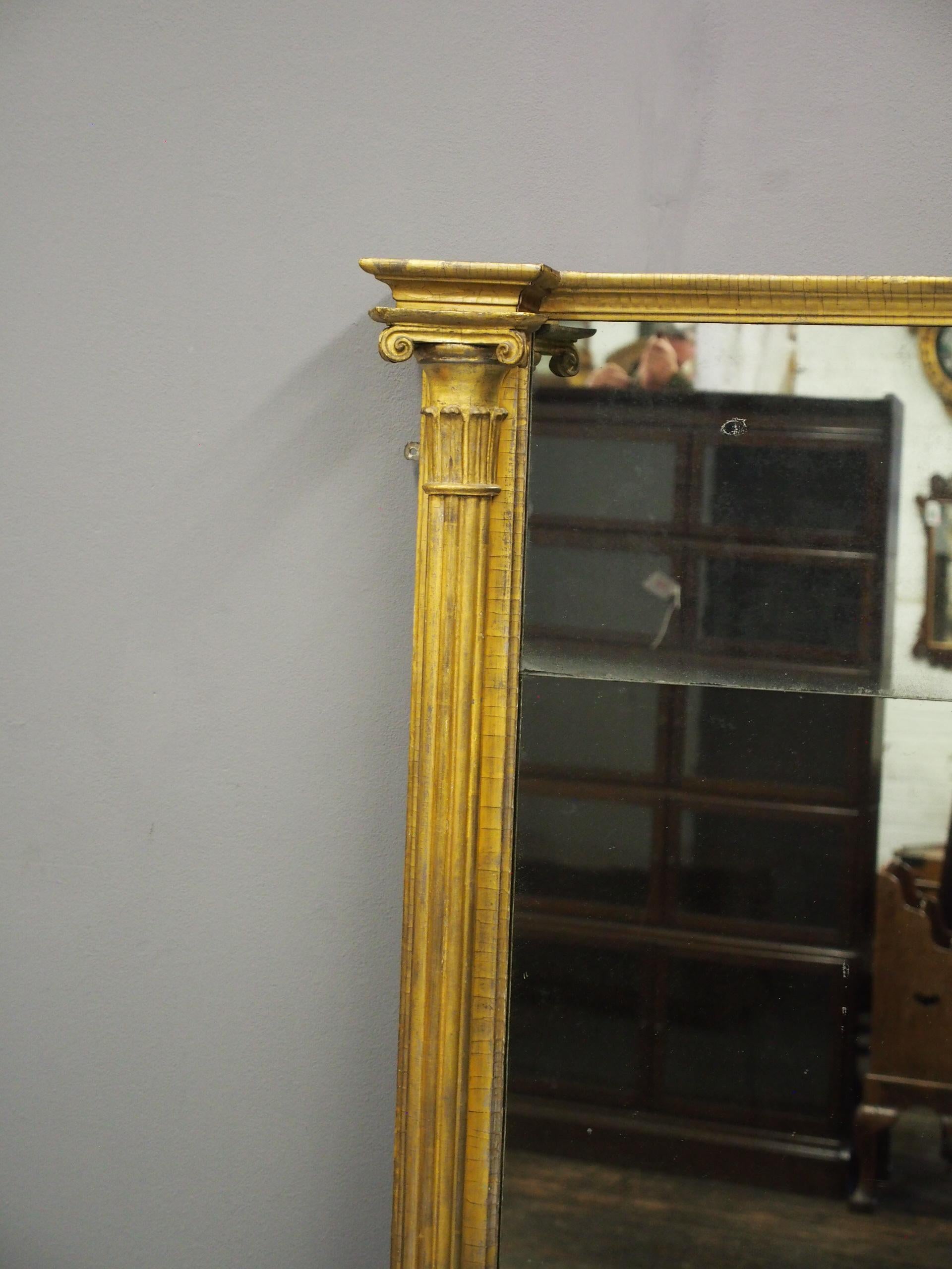 Pair of George IV Carved and Gilded Pier Mirrors 1
