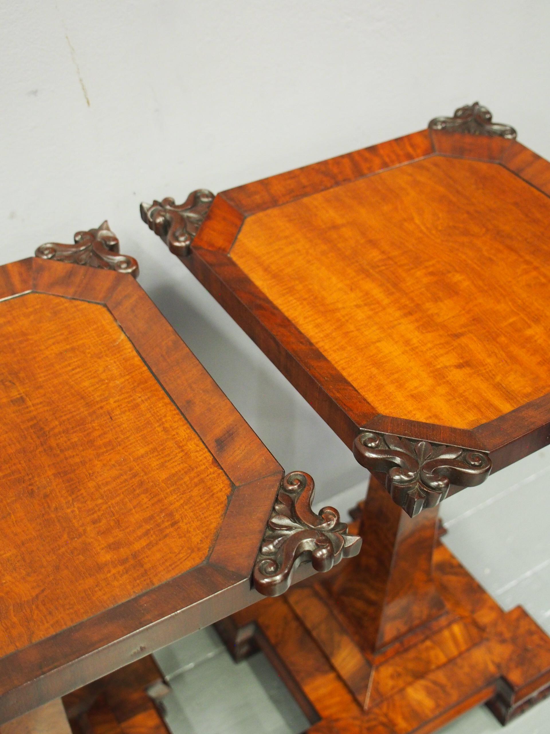 Pair of George IV Mahogany Occasional Tables 5