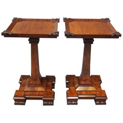 Pair of George IV Mahogany Occasional Tables