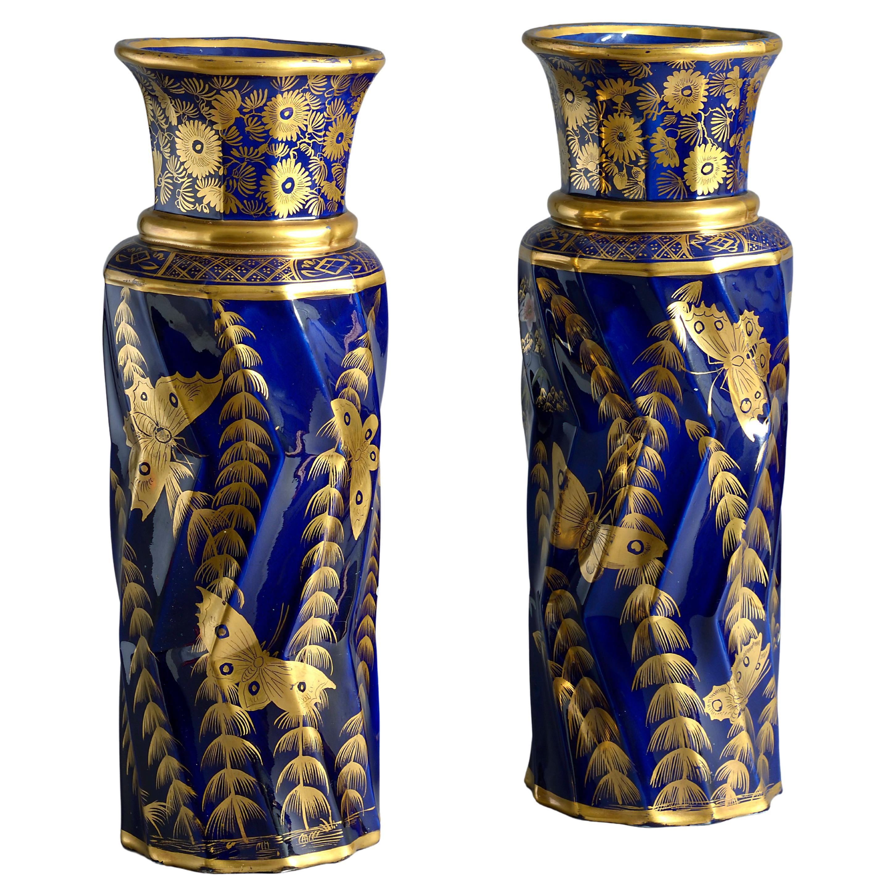 Pair of George IV Mason's Ironstone Vases