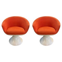 Pair of George Jetson Inspired Chromcraft Chairs