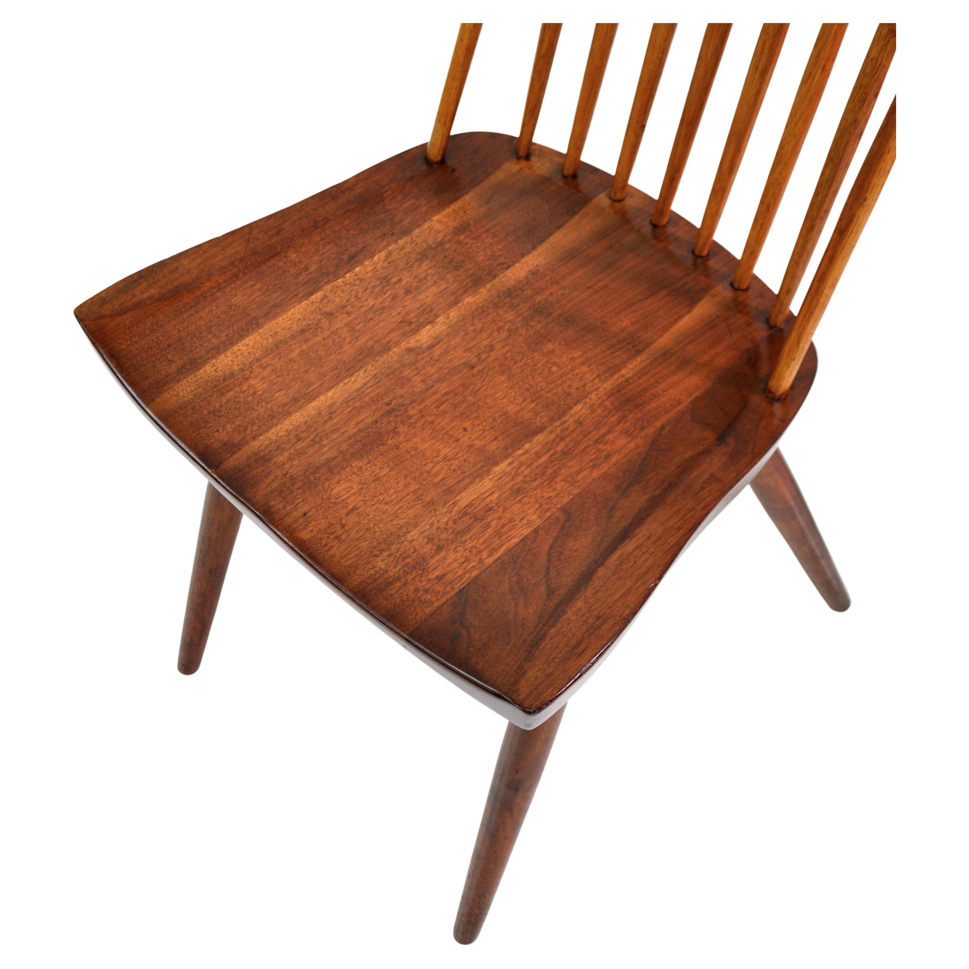 Pair of George Nakashima New Chairs For Sale 3