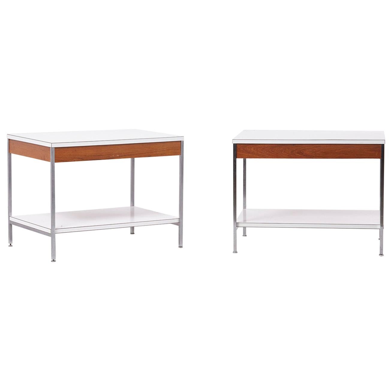 Pair of George Nelson 5751 Side Tables by Herman Miller
