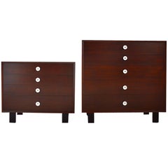 Vintage Pair of George Nelson Dressers by Herman Miller