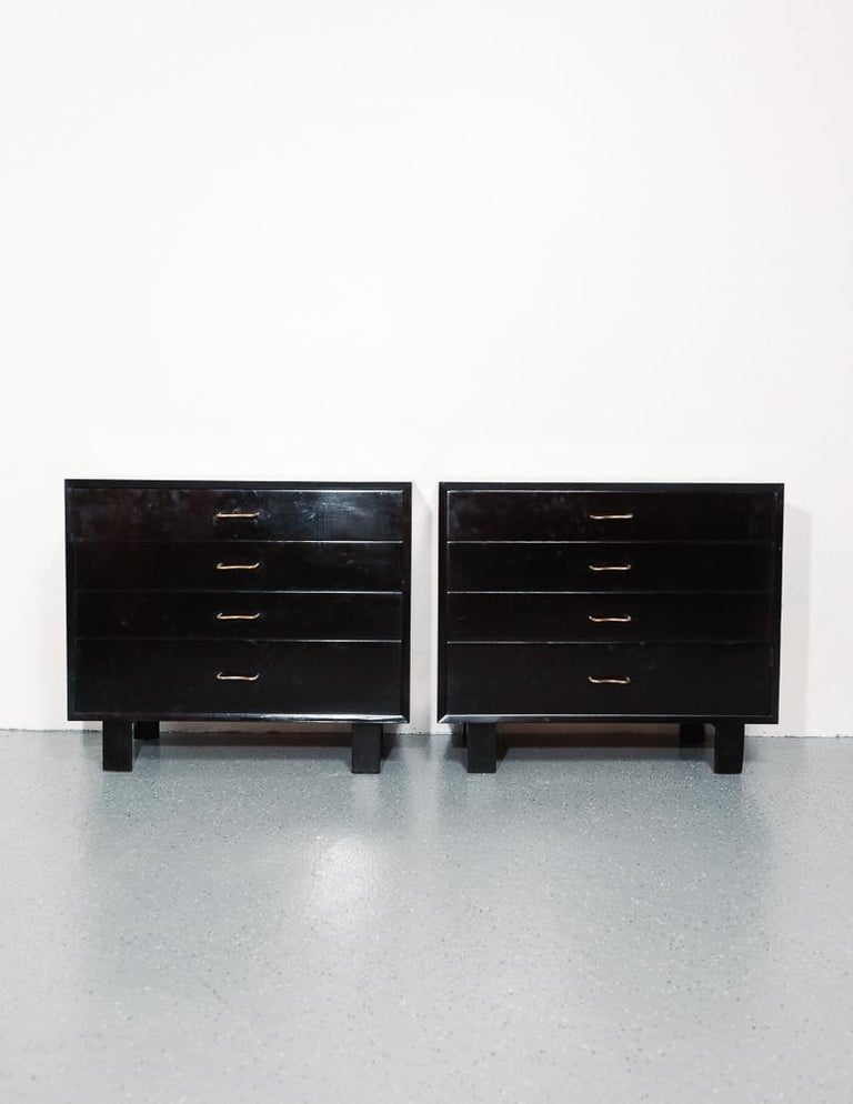 Pair Of George Nelson Dressers For Herman Miller At 1stdibs