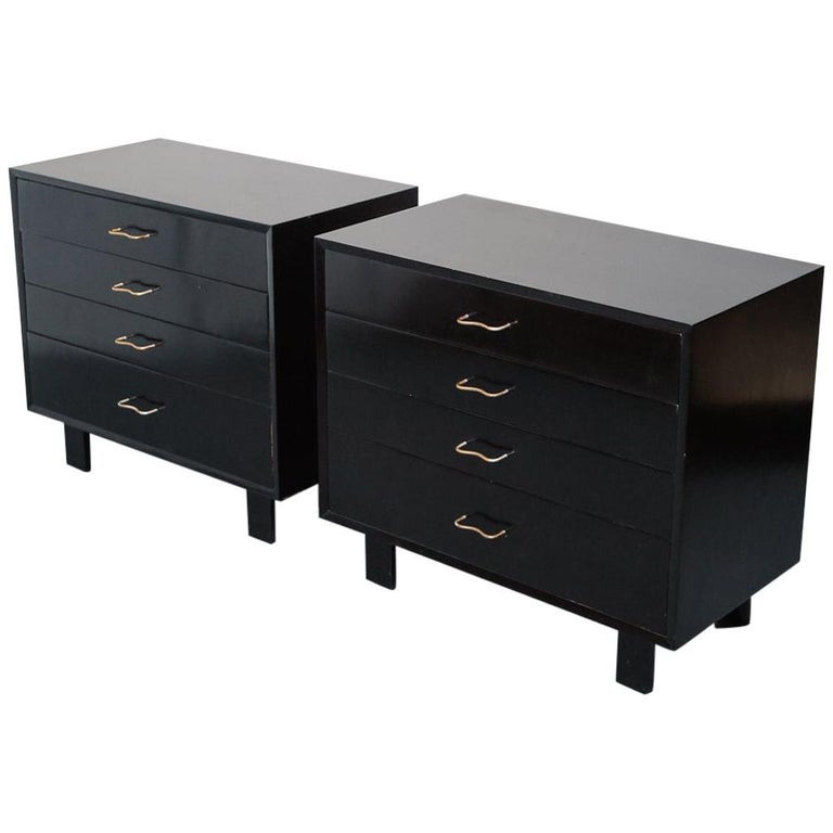 Pair Of George Nelson Dressers For Herman Miller At 1stdibs